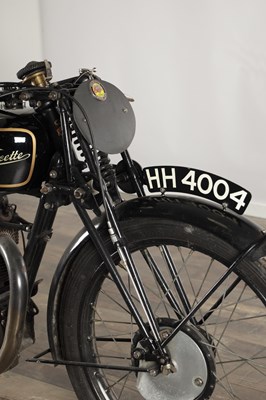 Lot A 1927 VELOCETTE KSS 350CC MOTORCYCLE