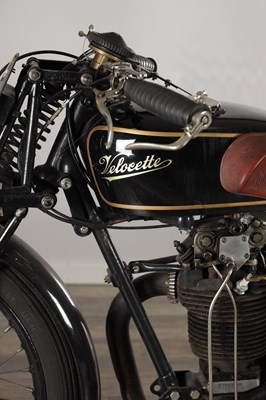 Lot A 1927 VELOCETTE KSS 350CC MOTORCYCLE