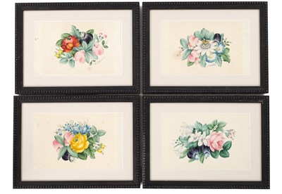 Lot 747 - JOHN MORRISON (SCOTTISH, 1782-1853) FOUR BOTANICAL WATERCOLOURS