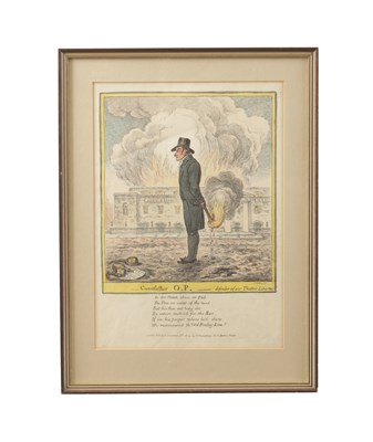 Lot 678 - A 19TH CENTURY GILLRAY PRINT