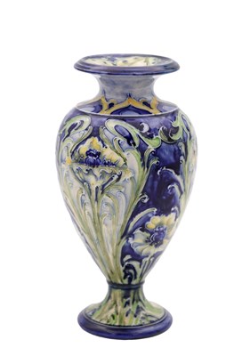 Lot 49 - A 20TH CENTURY MOORCROFT POTTERY POPPY MACINTYRE MINIATURE VASE