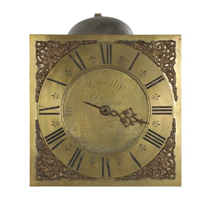 Lot 1241 - WILLIAM WISE, WANTAGE. AN 18TH CENTURY ENGLISH 30-HOUR LONGCASE CLOCK MOVEMENT