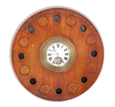 Lot 1191 - A WWI R.A.F. AIRCRAFT MOMENTO WALL CLOCK