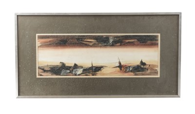 Lot 698 - MARIE WALKER LAST (BRITISH 1917-2017) MIXED MEDIA INK ON GOUACHE