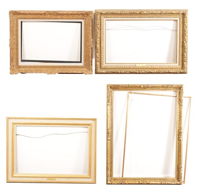 Lot 657 - A COLLECTION OF 20TH CENTURY GILTWOOD AND COMPOSITION PICTURE FRAMES