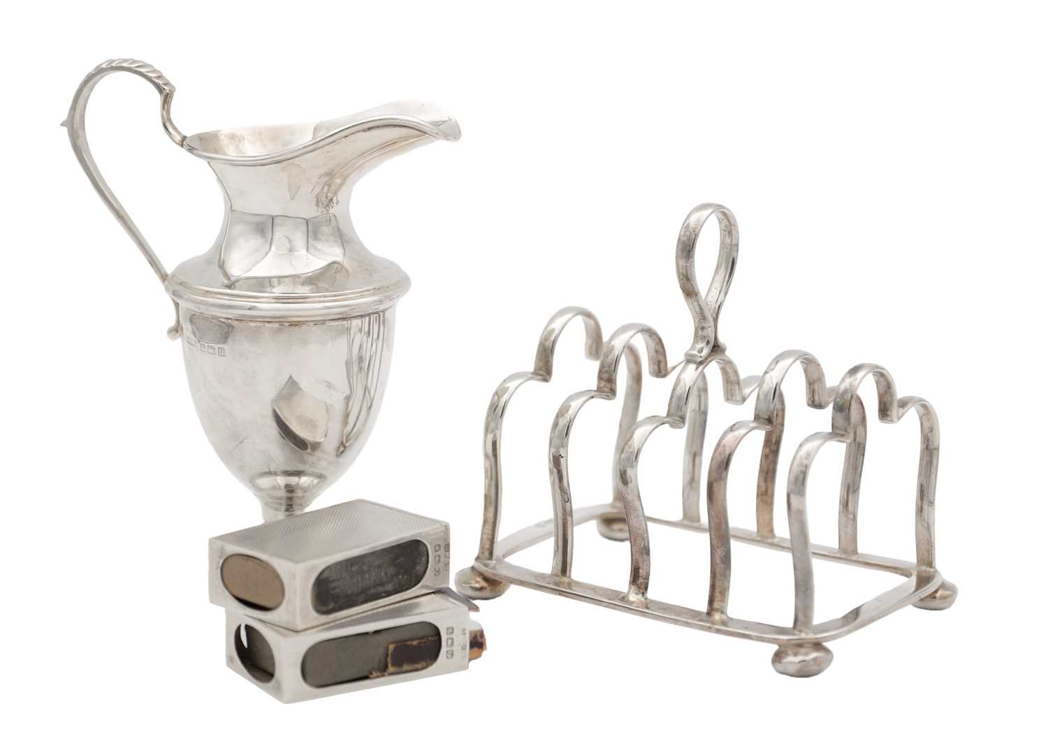 Lot 58 - A COLLECTION OF EARLY 20TH CENTURY SILVER ITEMS
