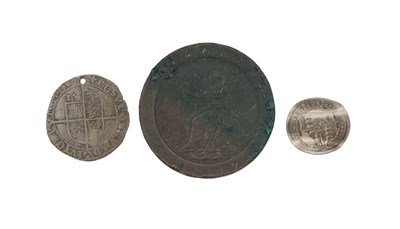 Lot 210 - A COLLECTION OF THREE BRITISH COINS