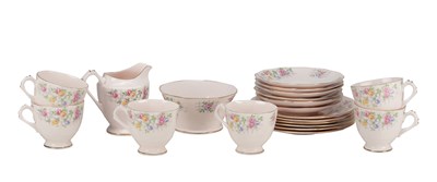 Lot 1715 - A EALRY 20TH CENTURY PORCELAIN TEA SET BY PLANT
