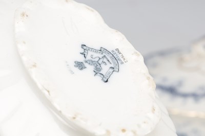 Lot 73 - A LATE 19TH CENTURY ROYAL STAFFORDSHIRE POTTERY DAISY DINNER SERVICE