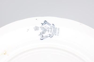 Lot 73 - A LATE 19TH CENTURY ROYAL STAFFORDSHIRE POTTERY DAISY DINNER SERVICE