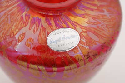 Lot 568 - A COLLECTION OF ROYAL BRIERLEY STUDIO IRIDESCENT GLASS