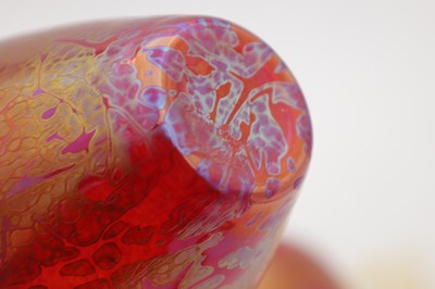 Lot 568 - A COLLECTION OF ROYAL BRIERLEY STUDIO IRIDESCENT GLASS