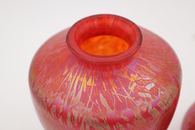 Lot 568 - A COLLECTION OF ROYAL BRIERLEY STUDIO IRIDESCENT GLASS
