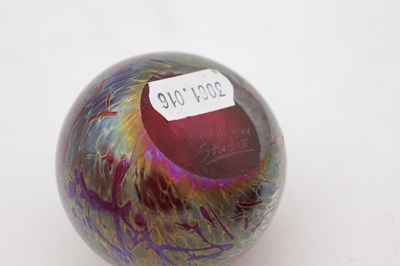 Lot 568 - A COLLECTION OF ROYAL BRIERLEY STUDIO IRIDESCENT GLASS