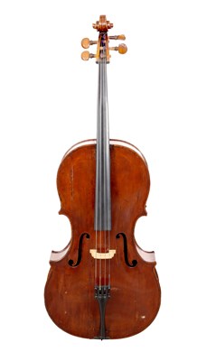 Lot 1084 - AN 18TH CENTURY CELLO IN THE MANNER OF LOCKEY HILL