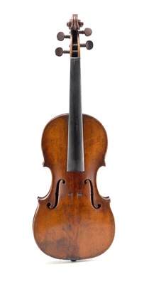 Lot 1083 - IN THE MANNER OF GEORGE CRASKE A MID 19TH CENTURY ENGLISH FULL-SIZE VIOLIN