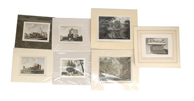Lot 665 - A COLLECTION OF ENGLISH HAND-COLOURED ENGRAVINGS