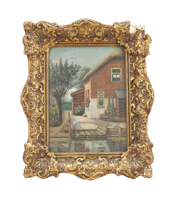 Lot 660 - J.V. GALEN A MODERN OIL ON BOARD
