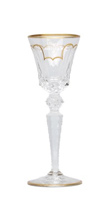 Lot 24 - A ST LOUIS CRYSTAL EXCELLENCE GOBLET