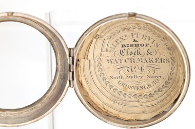 Lot 467 - A 17TH CENTURY PAIR CASED POCKET WATCH CASE AND DIAL WITH LATER BESPOKE FUSEE MOVEMENT BY THOMAS EARNSHAW, LONDON