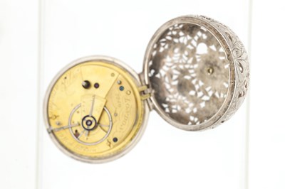 Lot 467 - A 17TH CENTURY PAIR CASED POCKET WATCH CASE AND DIAL WITH LATER BESPOKE FUSEE MOVEMENT BY THOMAS EARNSHAW, LONDON