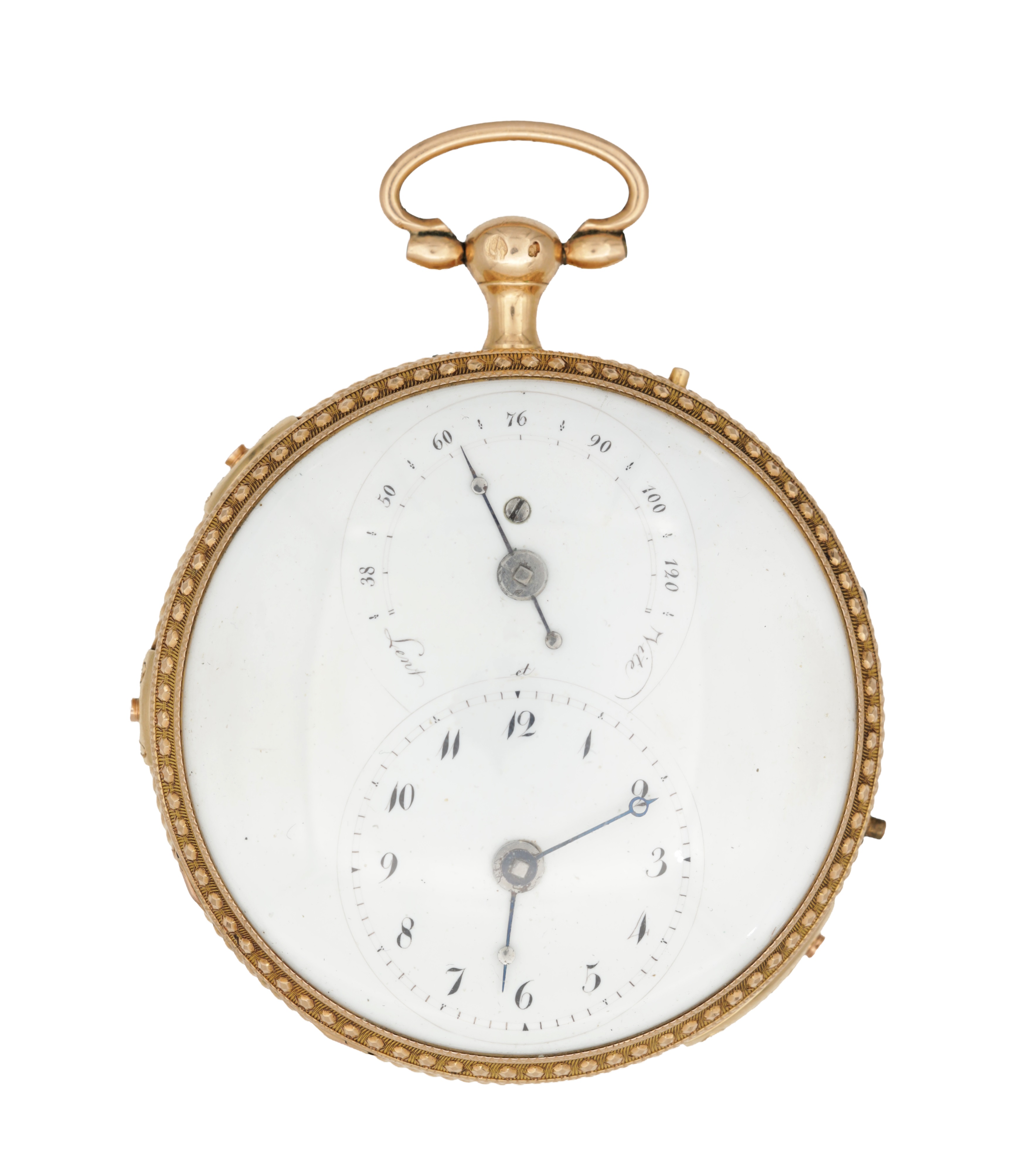 Antique clock or watch auction lot