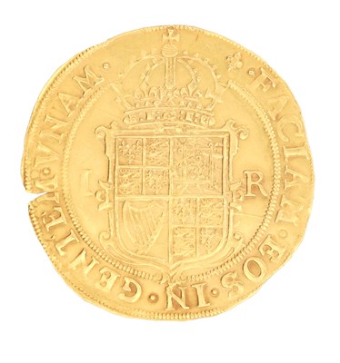 Lot 277 - A JAMES I GOLD UNITE COIN