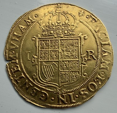 Lot 277 - A JAMES I GOLD UNITE COIN