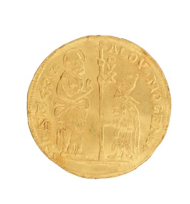 Lot 281 - A VENETIAN GOLD ZECCHINO COIN