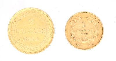 Lot 147 - TWO GOLD COINS