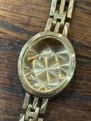 Lot 355 - A COLLECTION OF 9CT GOLD WATCH BRACELETS AND A CHAIN
