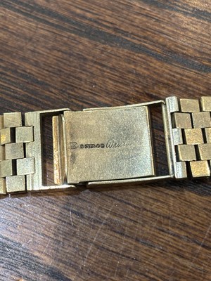 Lot 355 - A COLLECTION OF 9CT GOLD WATCH BRACELETS AND A CHAIN