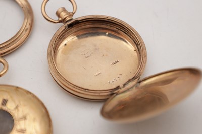 Lot 397 - A COLLECTION OF GOLD WATCH CASES