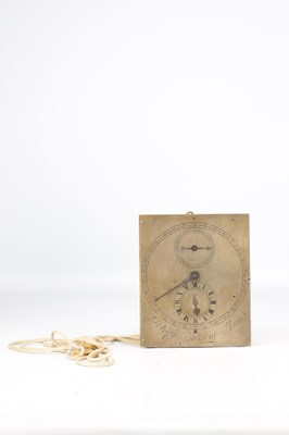 Lot 1232 - HENRY BALTAZAR, PARIS. A RARE EARLY 18TH CENTURY REGULATOR VERGE CLOCK MOVEMENT