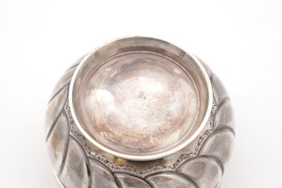 Lot 89 - A CONTINENTAL SILVER FOUR PIECE TEA SERVICE