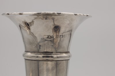 Lot 37 - A FILLED BASE SILVER EPERGNE