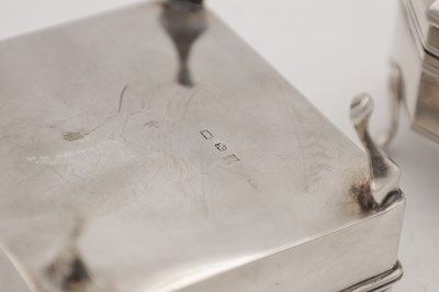 Lot 35 - TWO SILVER TRINKET BOXES