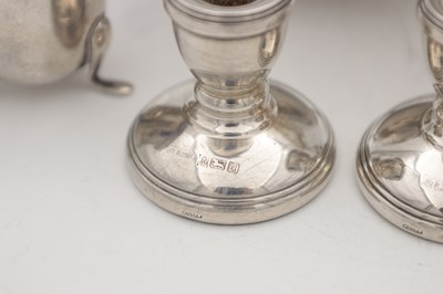 Lot 109 - A COLLECTION OF SILVER TABLEWARE
