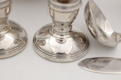 Lot 109 - A COLLECTION OF SILVER TABLEWARE