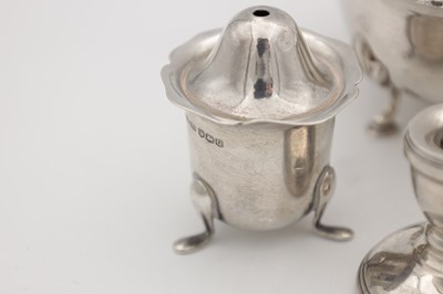 Lot 109 - A COLLECTION OF SILVER TABLEWARE