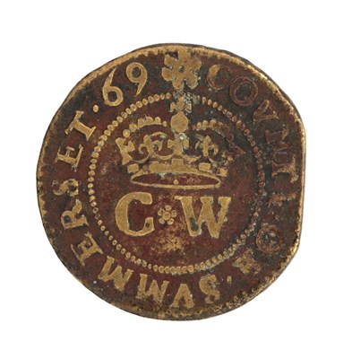 Lot 305 - A 17TH CENTURY ENGLISH TRADE TOKEN