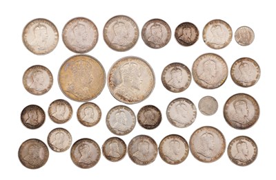 Lot 172 - A COLLECTION OF STRAITS SETTLEMENTS SILVER COINS