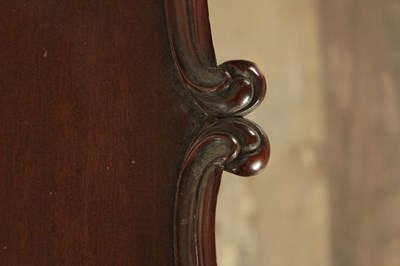 Lot 1494 - A 19TH CENTURY MAHOGANY IRISH STYLE TILT-TOP TABLE