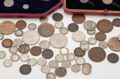 Lot 239 - A COLLECTION OF GEORGE V SILVER AND OTHER METAL COINS