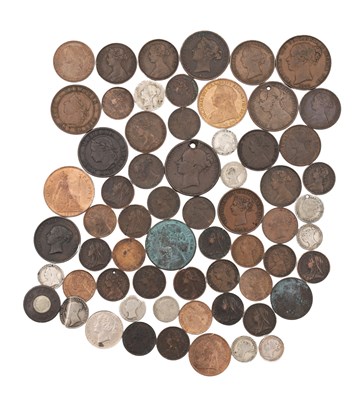 Lot 144 - A COLLECTION OF MID 19TH TO EARLY 20TH CENTURY BRITISH AND BRITISH ISLES COINS