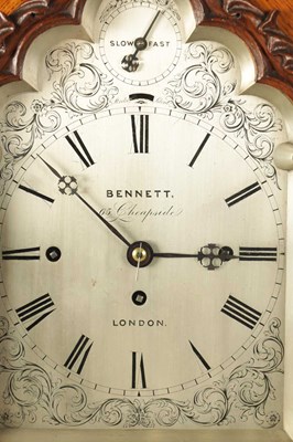 Lot 1363 - SIR JOHN BENNETT, LONDON. A MID 19TH CENTURY TRIPLE FUSEE QUARTER CHIMING BRACKET CLOCK