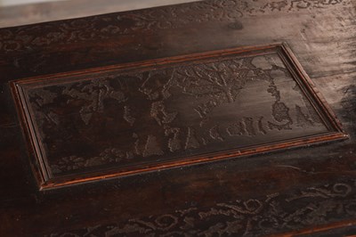 Lot 1498 - A 16TH CENTURY VENETIAN CEDAR WOOD CASSONE