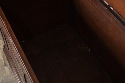 Lot 1498 - A 16TH CENTURY VENETIAN CEDAR WOOD CASSONE