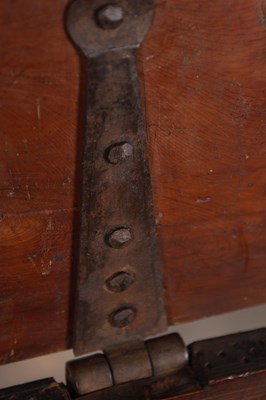 Lot 1498 - A 16TH CENTURY VENETIAN CEDAR WOOD CASSONE