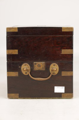Lot 76 - JOHN FRANCIS WOODS, LONDON. A LATE 19TH CENTURY TWO-DAY MARINE CHRONOMETER